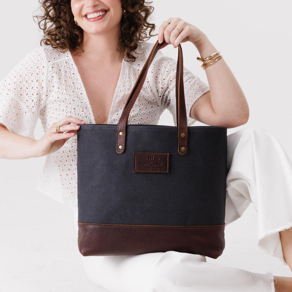 Portland Leather Goods The Big Big Tote