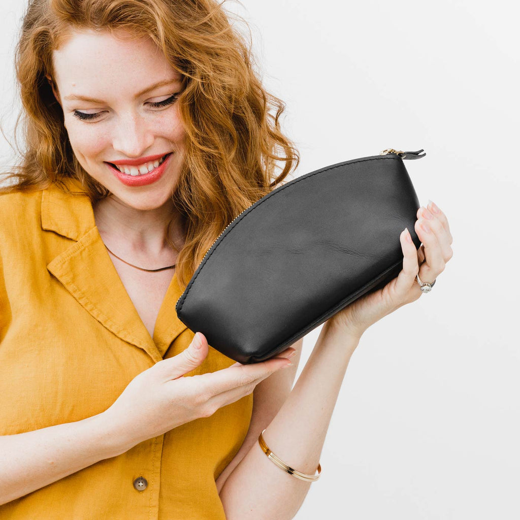 Portland Leather Goods 'Almost Perfect' Eclipse Makeup Bag