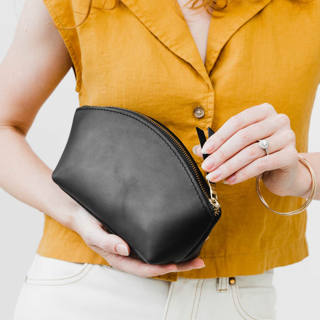 Portland Leather Goods 'Almost Perfect' Eclipse Makeup Bag