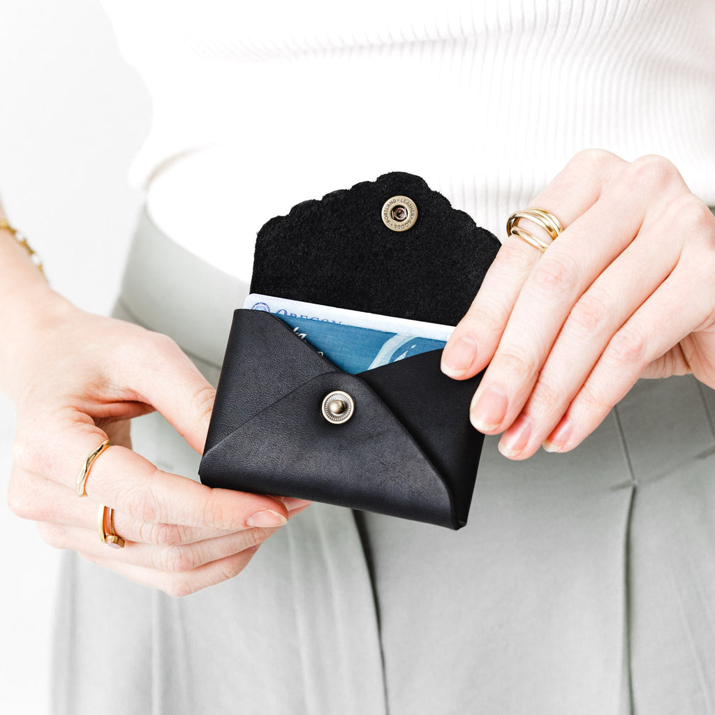 Portland Leather Goods Mini Daisy Wallet