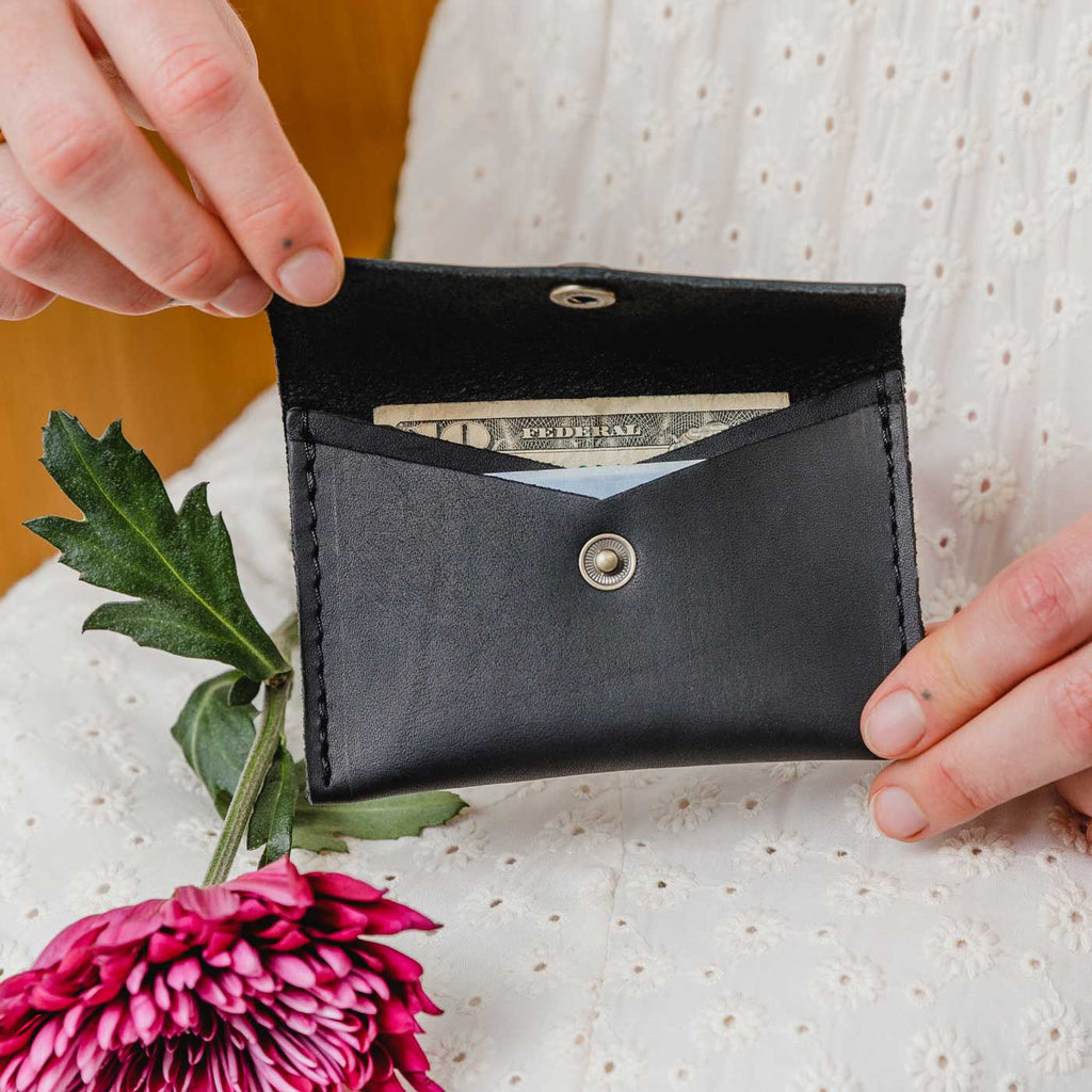 Portland Leather Goods Mini Envelope Wallet