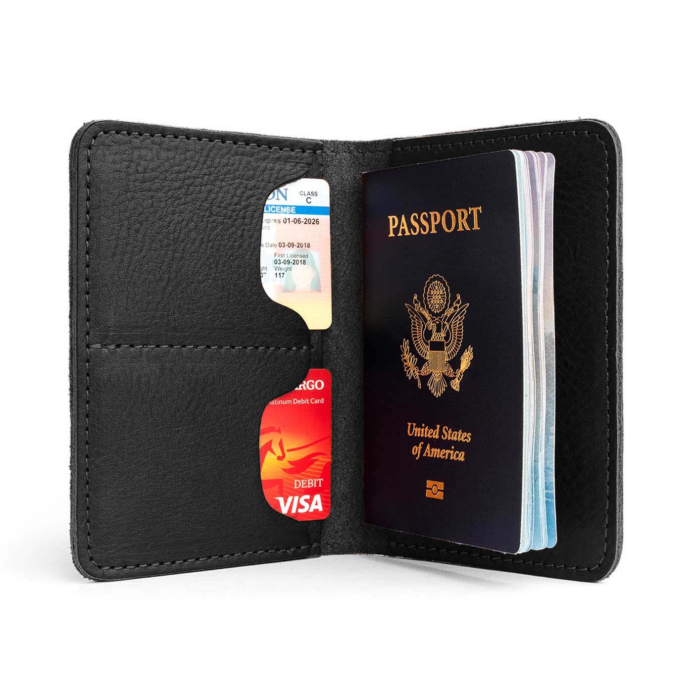 Portland Leather Goods Leather Modern Passport Holder