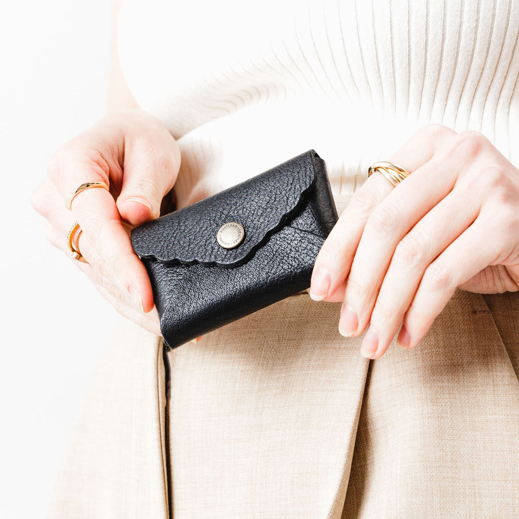 Portland Leather Goods Mini Daisy Wallet