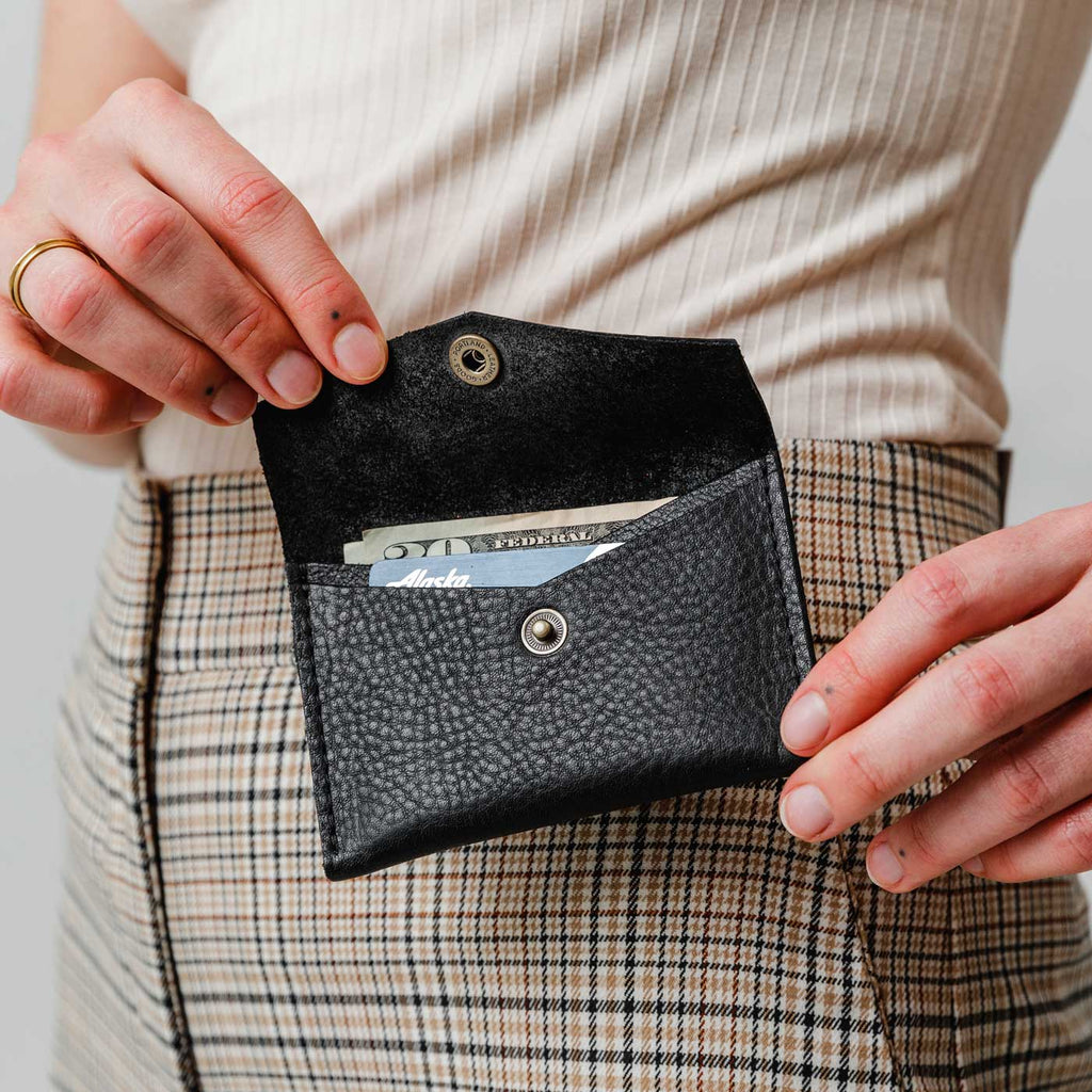Portland Leather Goods Mini Envelope Wallet