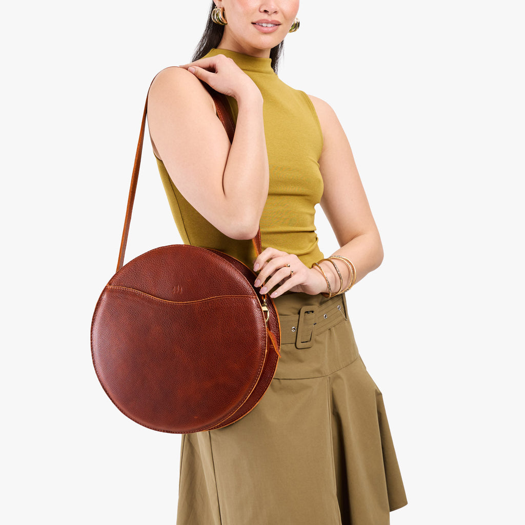 Portland Leather Goods Bolshoi Circle Bag