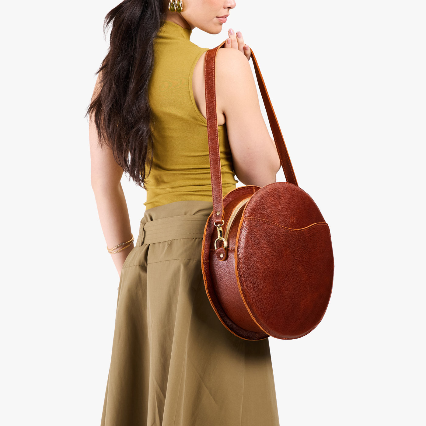 Portland Leather Goods Bolshoi Circle Bag