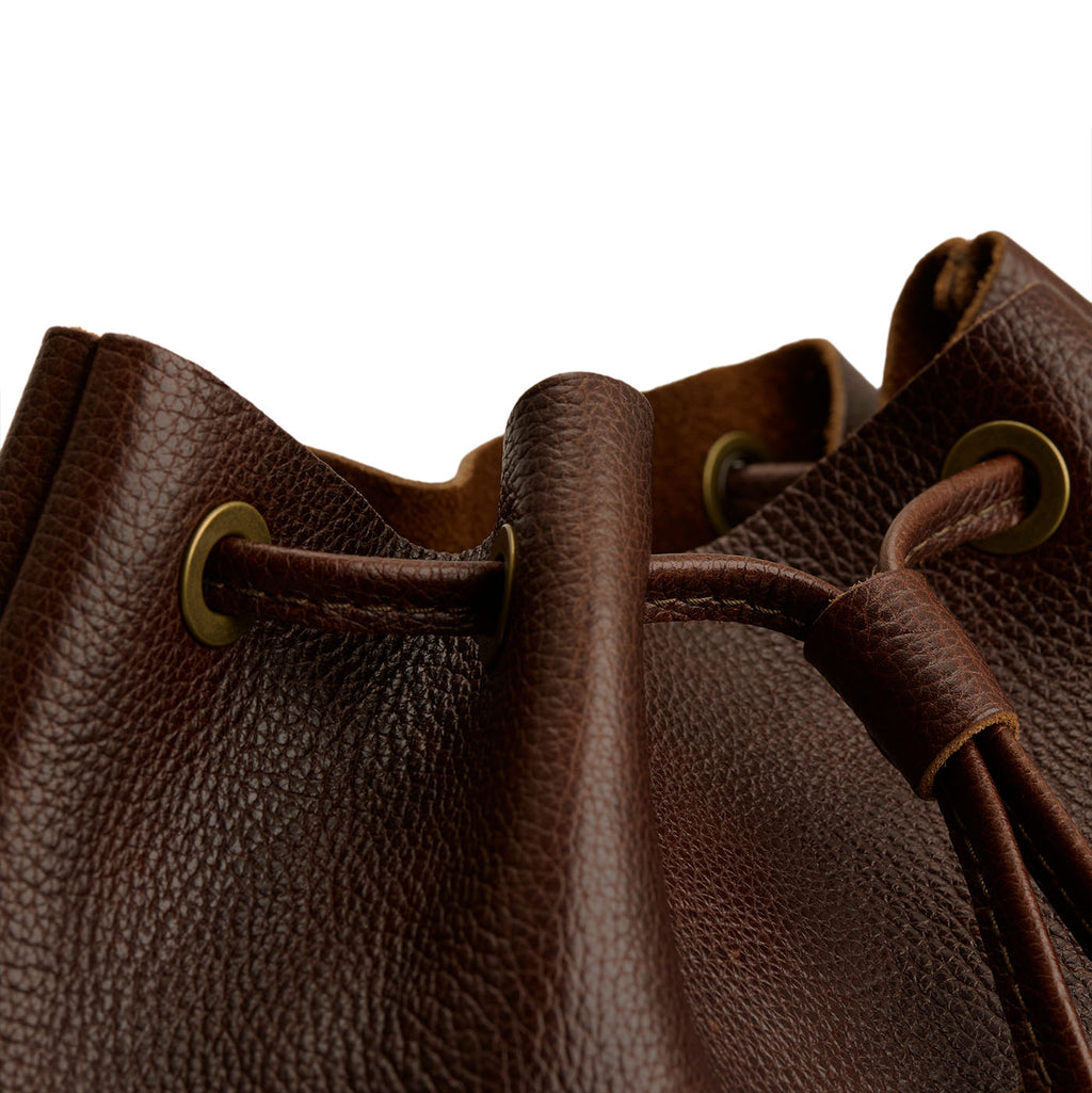 Portland Leather Goods Bucket Backpack