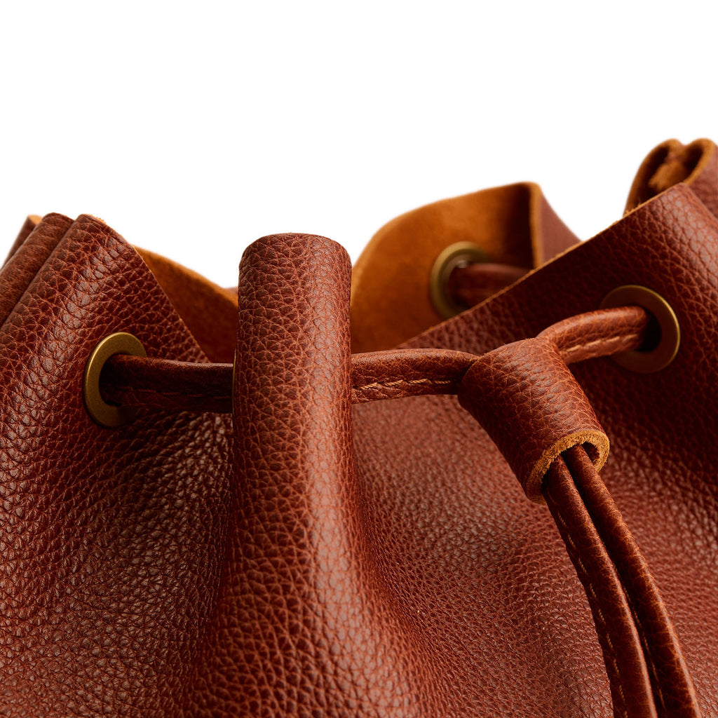 Portland Leather Goods 'Almost Perfect' Bucket Backpack