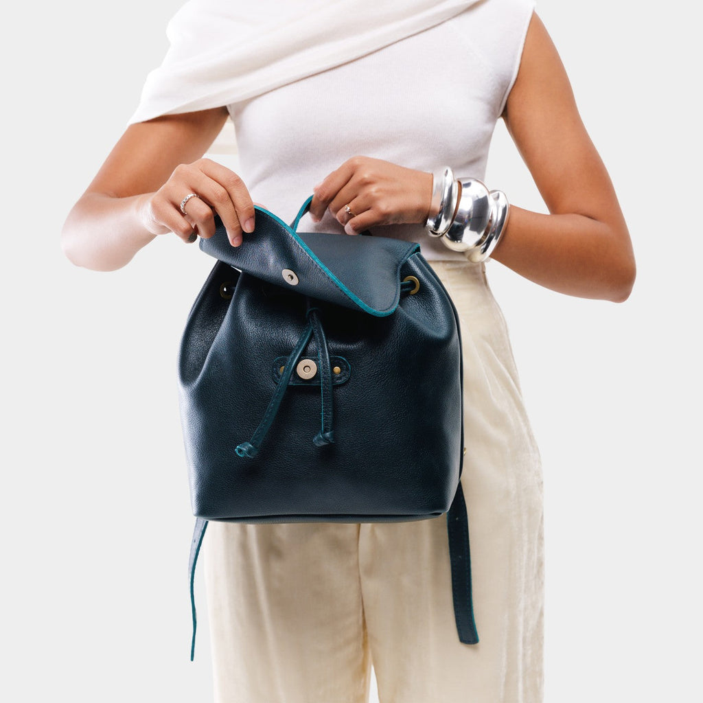 Portland Leather Goods Bucket Backpack