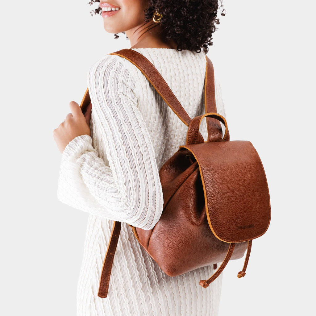 Portland Leather Goods Bucket Backpack