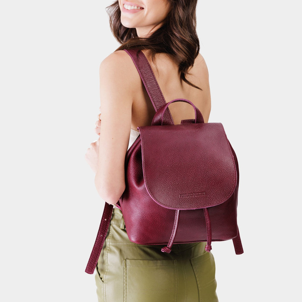 Portland Leather Goods 'Almost Perfect' Bucket Backpack