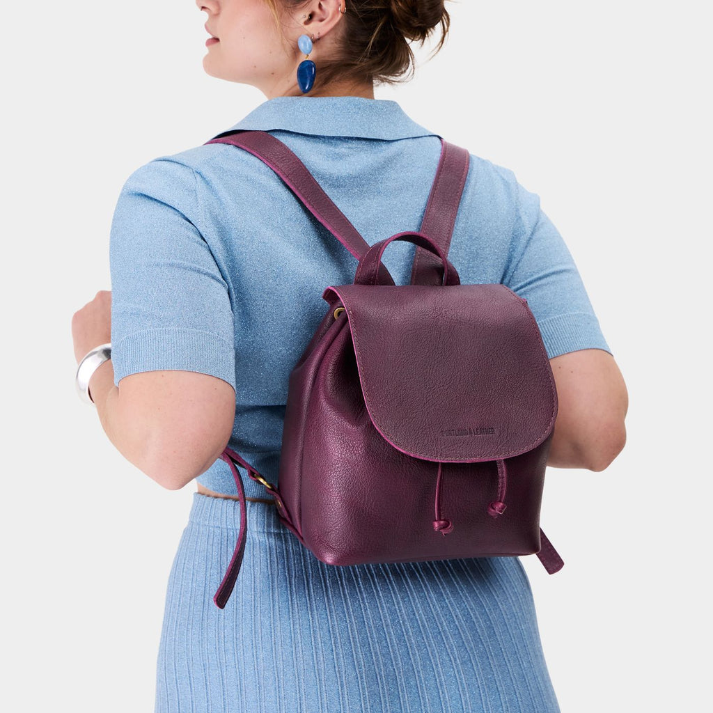 Portland Leather Goods 'Almost Perfect' Bucket Backpack