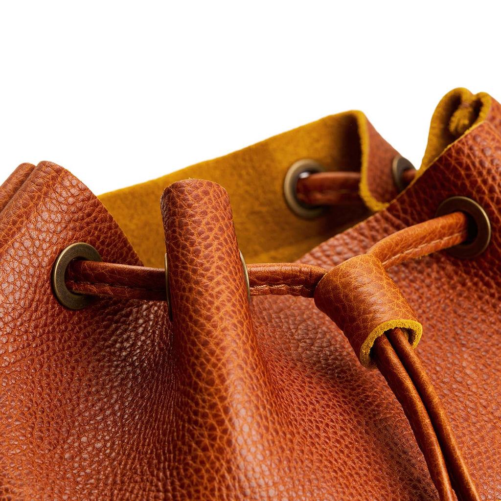 Portland Leather Goods 'Almost Perfect' Bucket Backpack