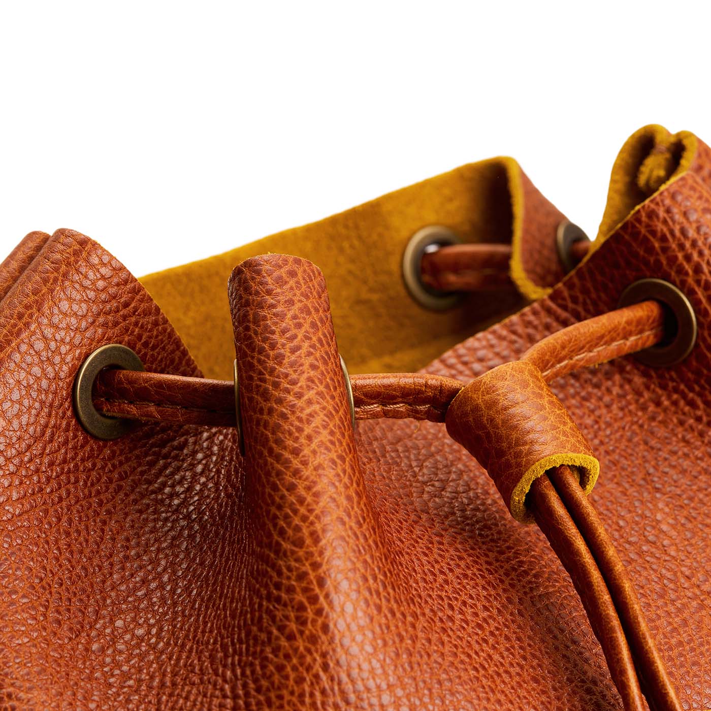 Portland Leather Goods Bucket Backpack