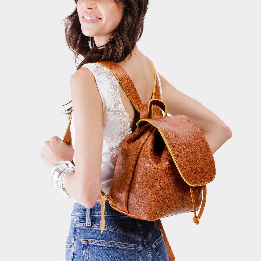 Portland Leather Goods Bucket Backpack