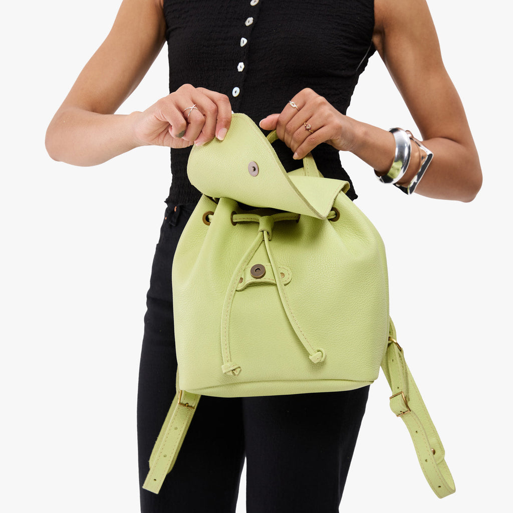 Portland Leather Goods 'Almost Perfect' Bucket Backpack