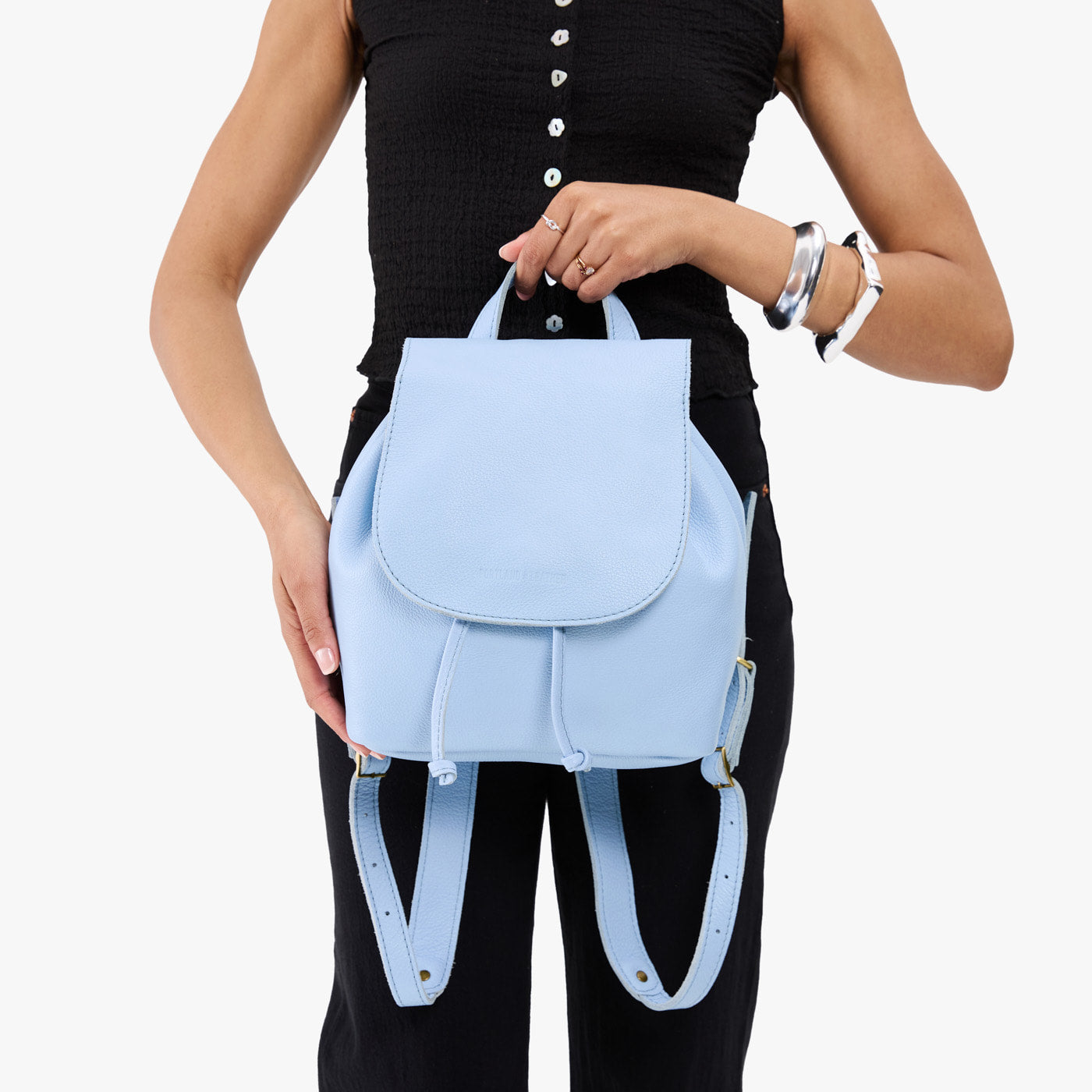 Portland Leather Goods Bucket Backpack