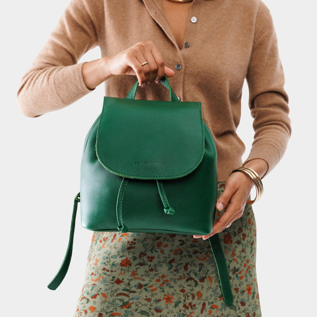 Portland Leather Goods Bucket Backpack