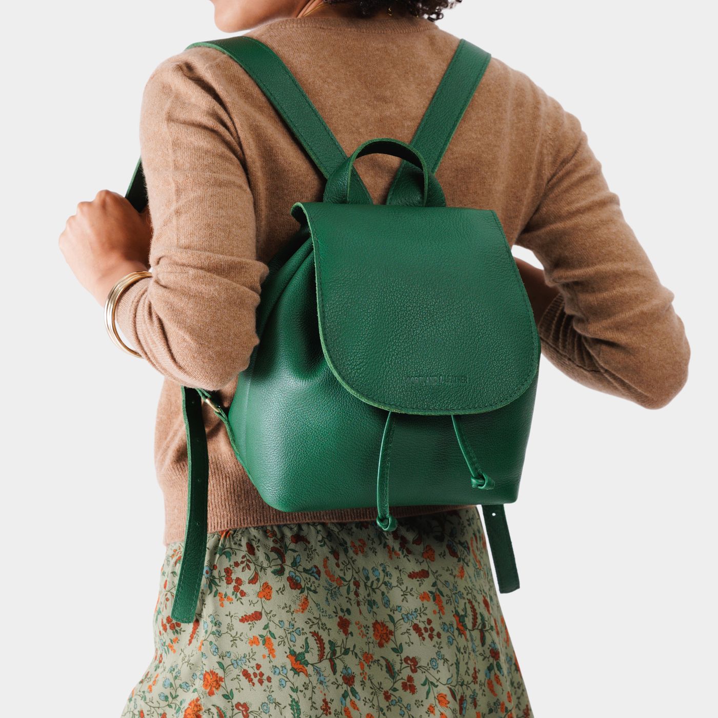Portland Leather Goods Bucket Backpack