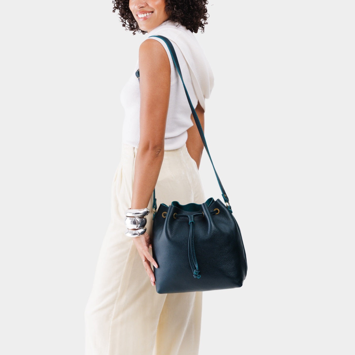 Portland Leather Goods Bucket Bag