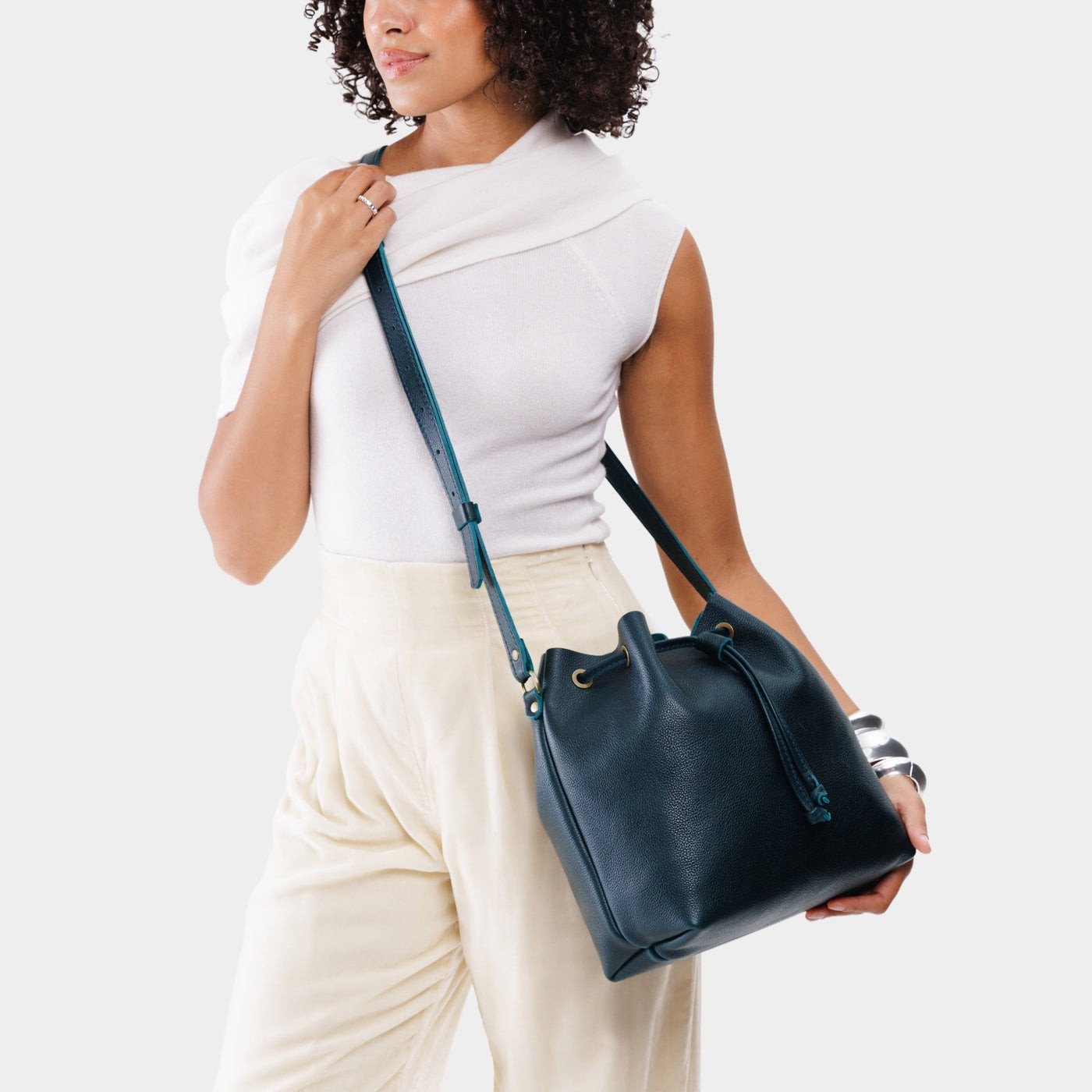Portland Leather Goods Bucket Bag