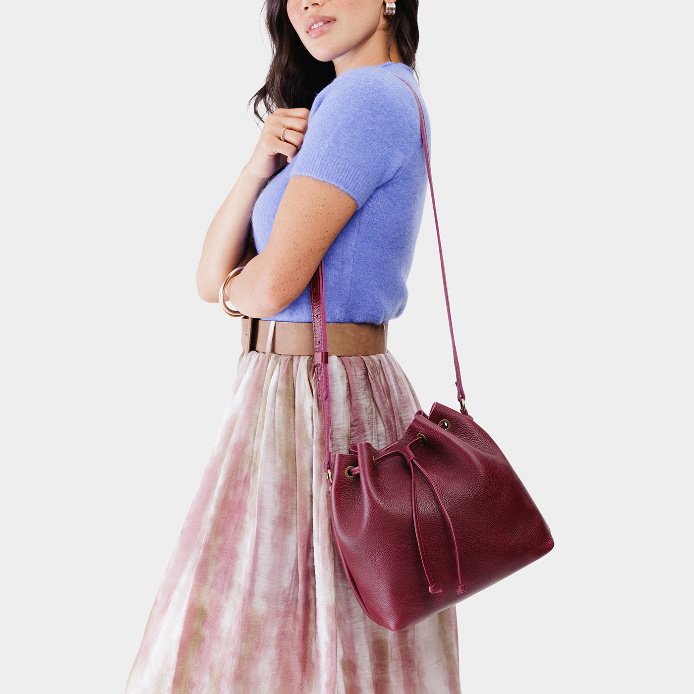 Portland Leather Goods Bucket Bag