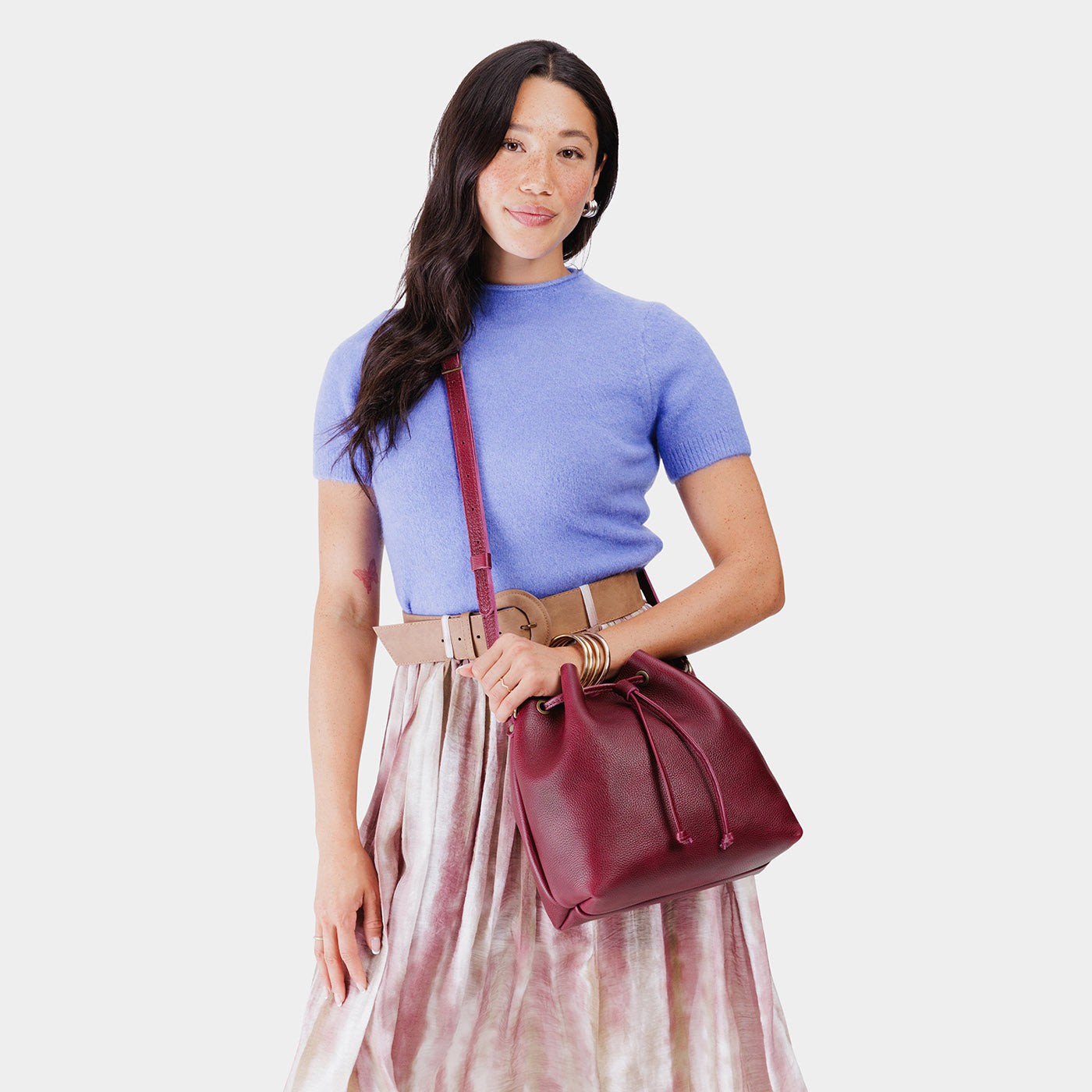 Portland Leather Goods Bucket Bag