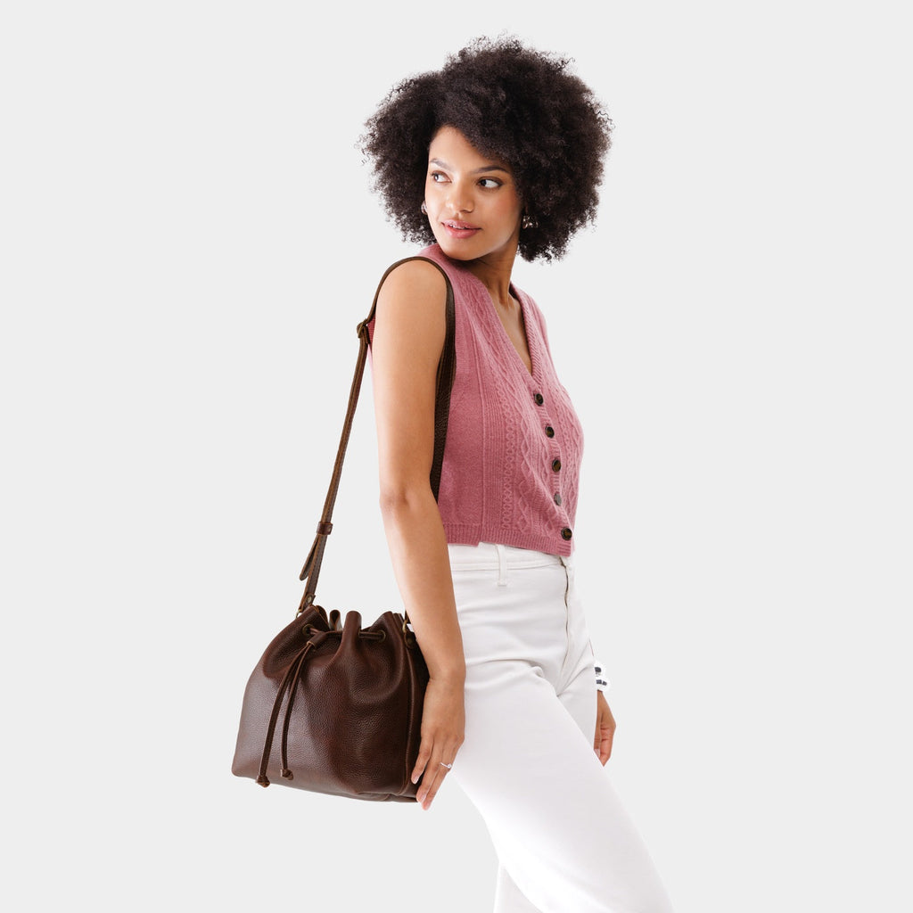 Portland Leather Goods Bucket Bag