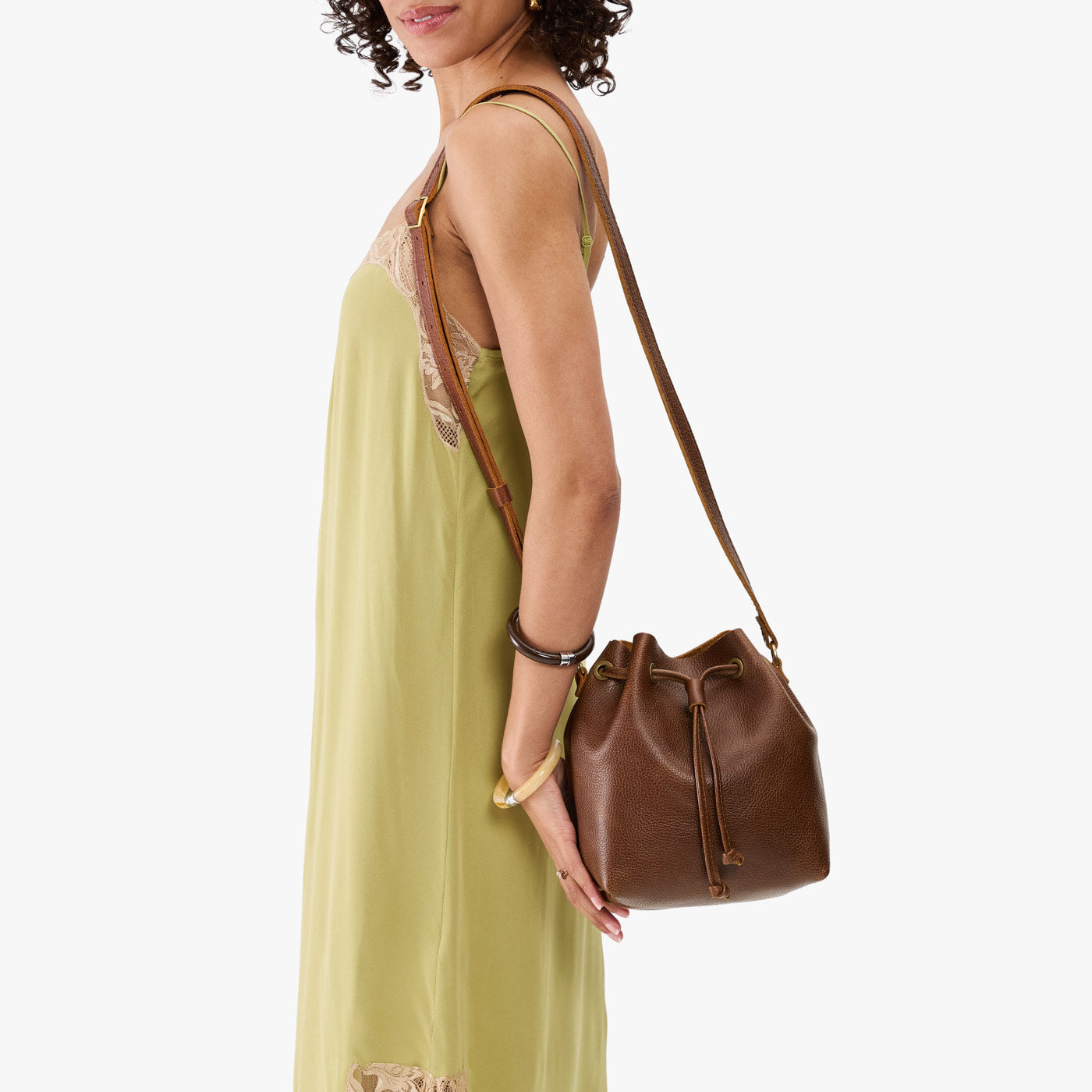 Portland Leather Goods Bucket Bag