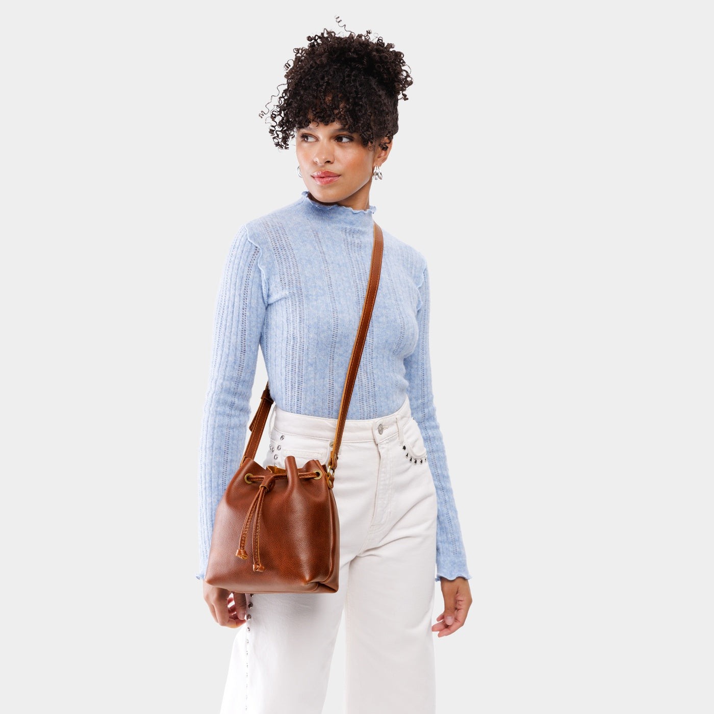Portland Leather Goods Bucket Bag