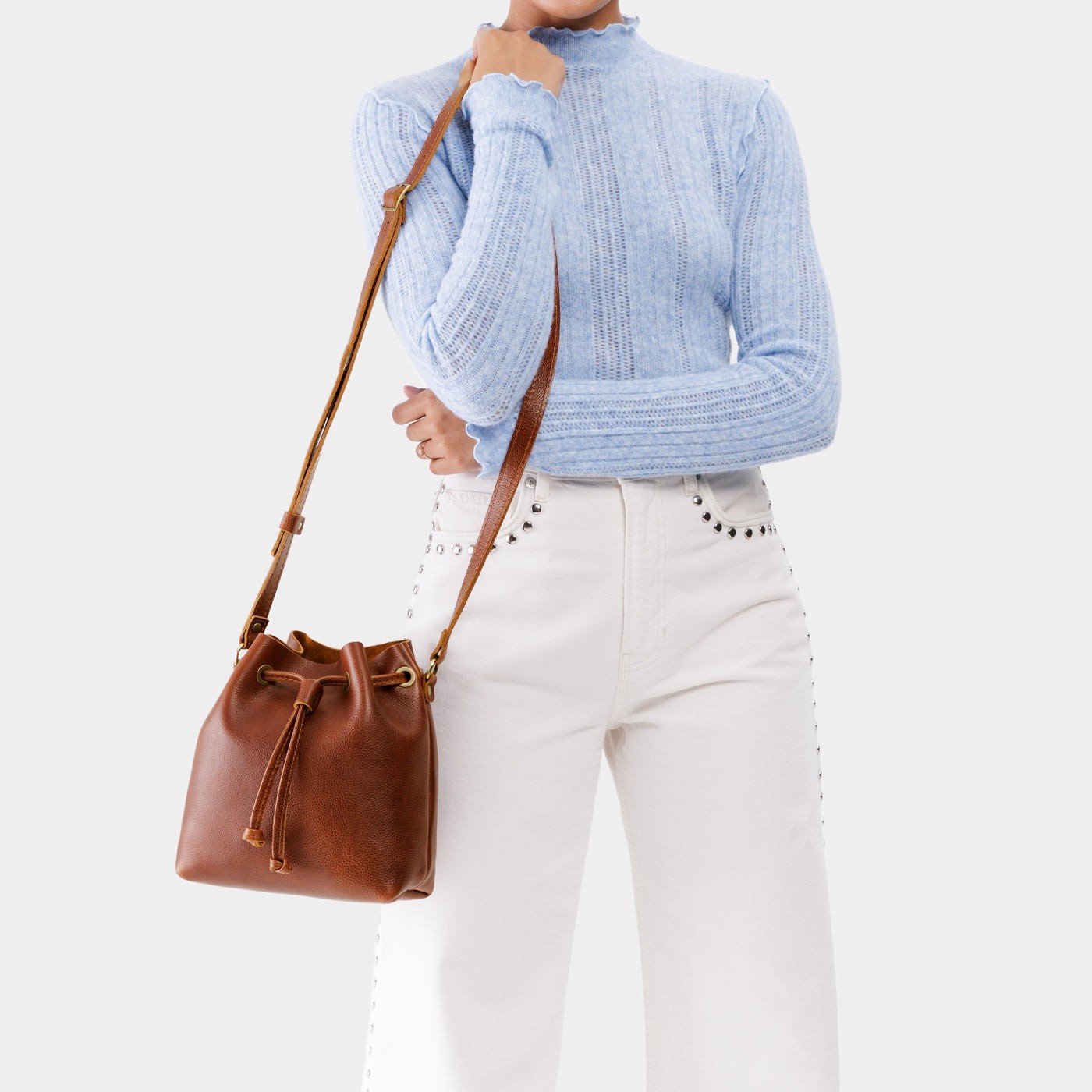 Portland Leather Goods Bucket Bag