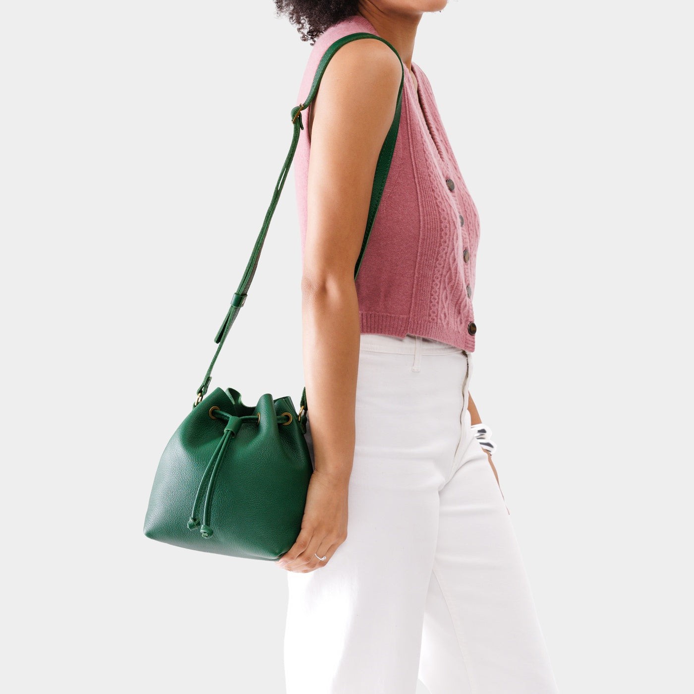 Portland Leather Goods Bucket Bag