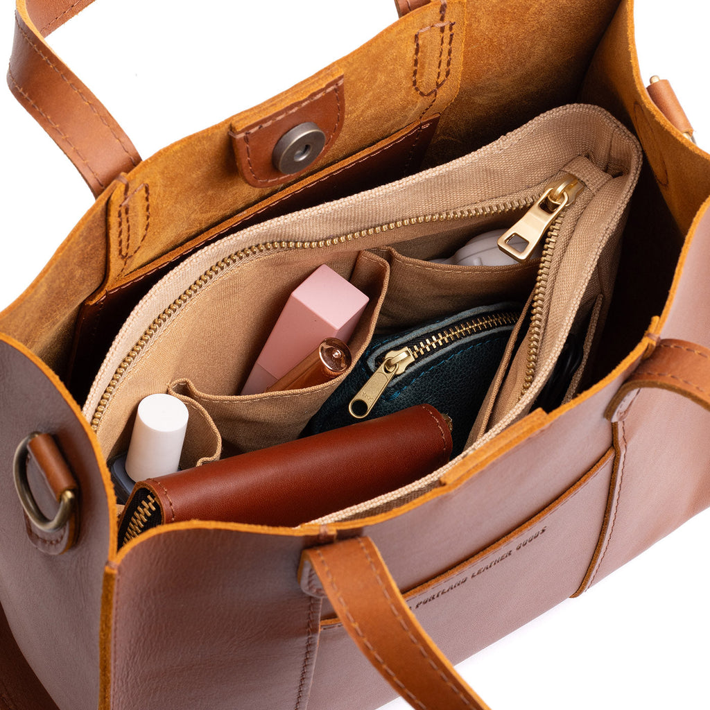 Portland Leather Goods Canvas Purse Organizer