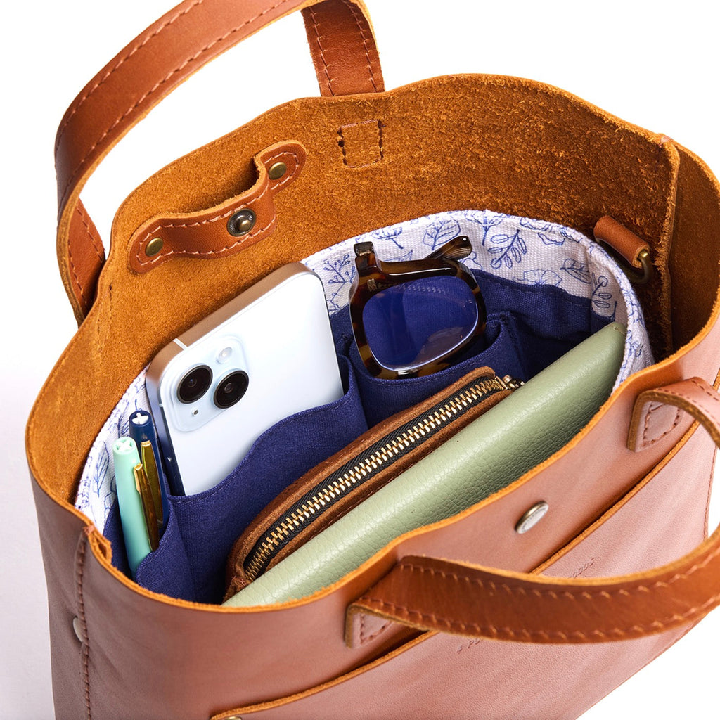 Portland Leather Goods Printed Canvas Purse Organizer