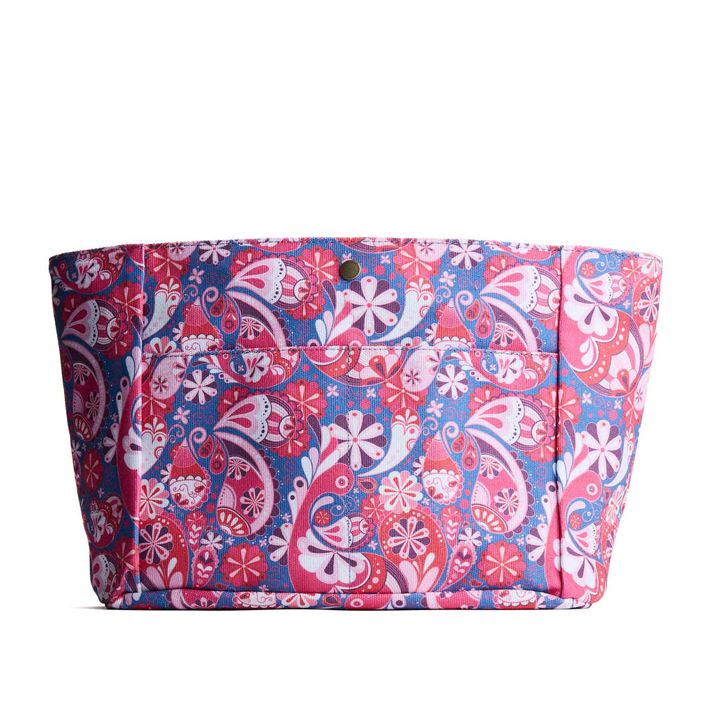 Portland Leather Goods Printed Canvas Purse Organizer