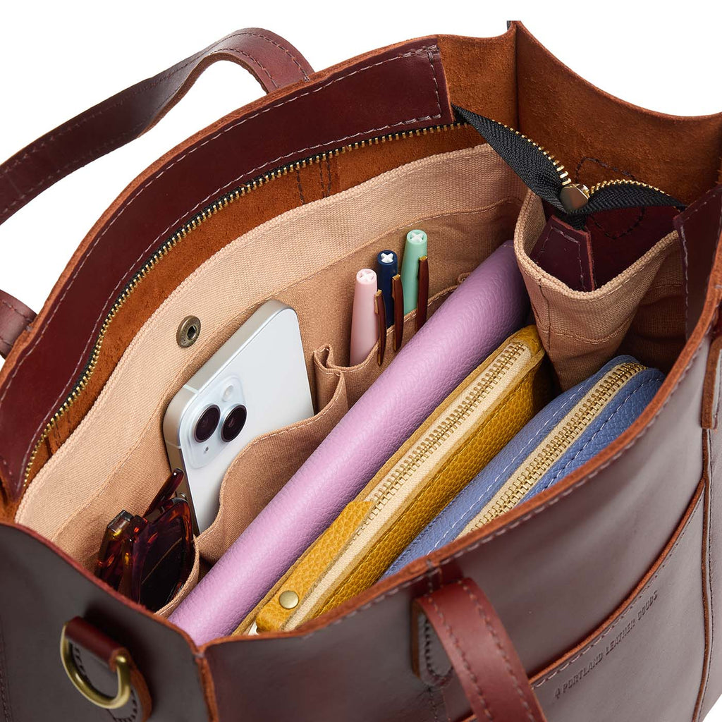 Portland Leather Goods Canvas Purse Organizer