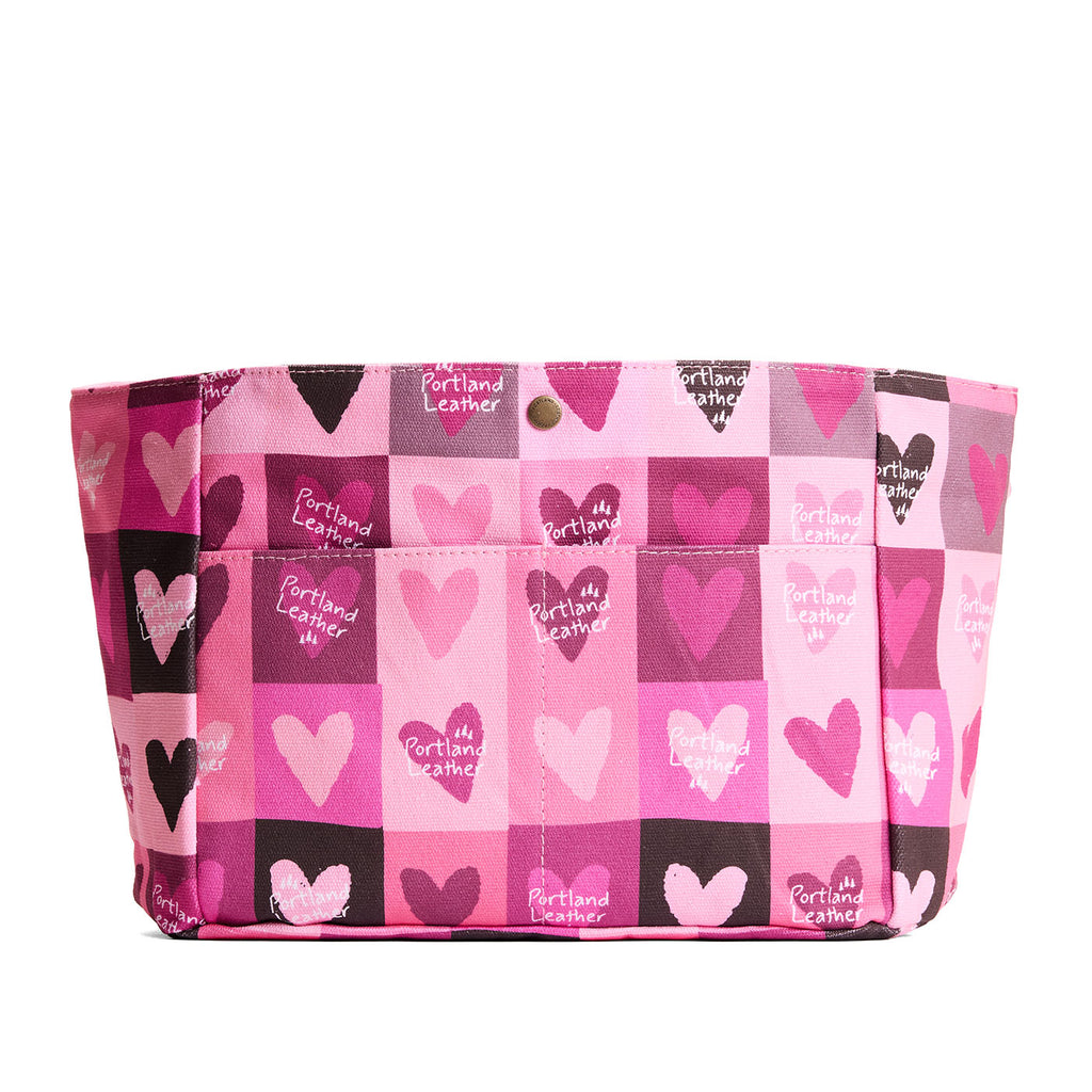 Portland Leather Goods Printed Canvas Purse Organizer