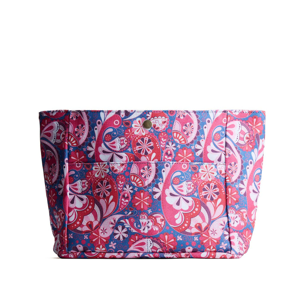 Portland Leather Goods Printed Canvas Purse Organizer