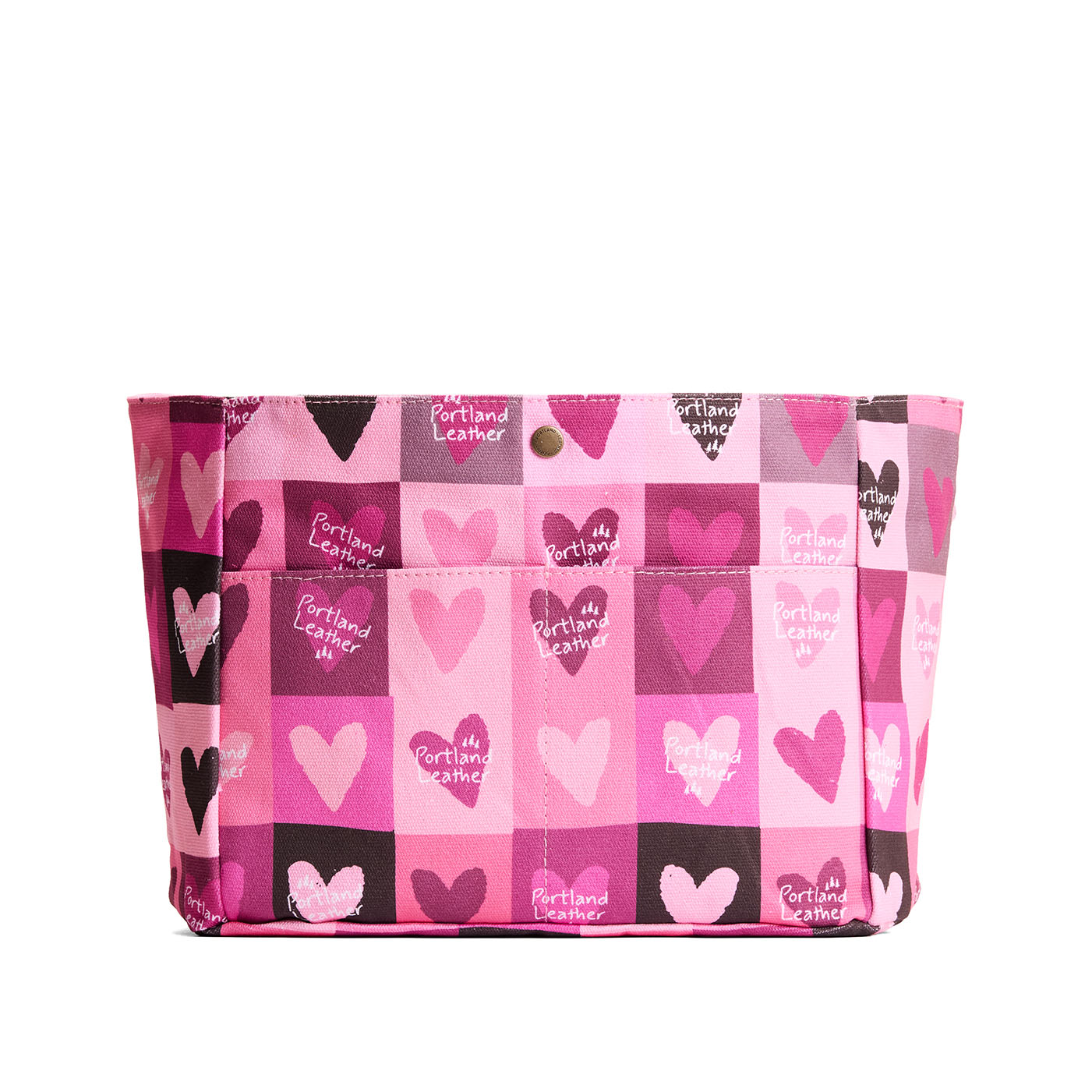 Portland Leather Goods Printed Canvas Purse Organizer