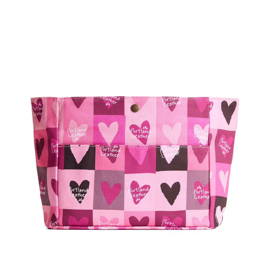 Portland Leather Goods Printed Canvas Purse Organizer