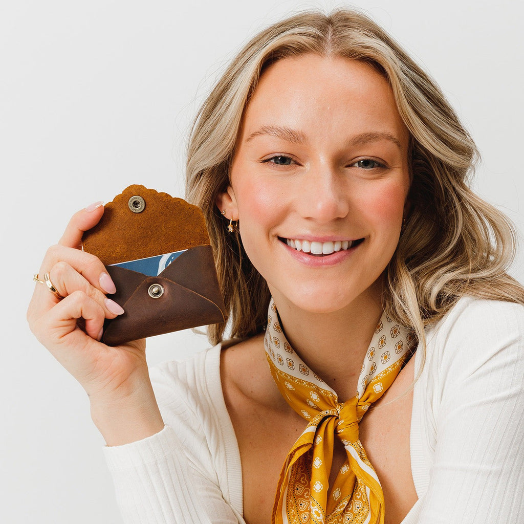Portland Leather Goods Mini Daisy Wallet