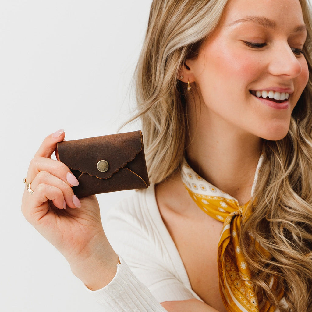 Portland Leather Goods Mini Daisy Wallet