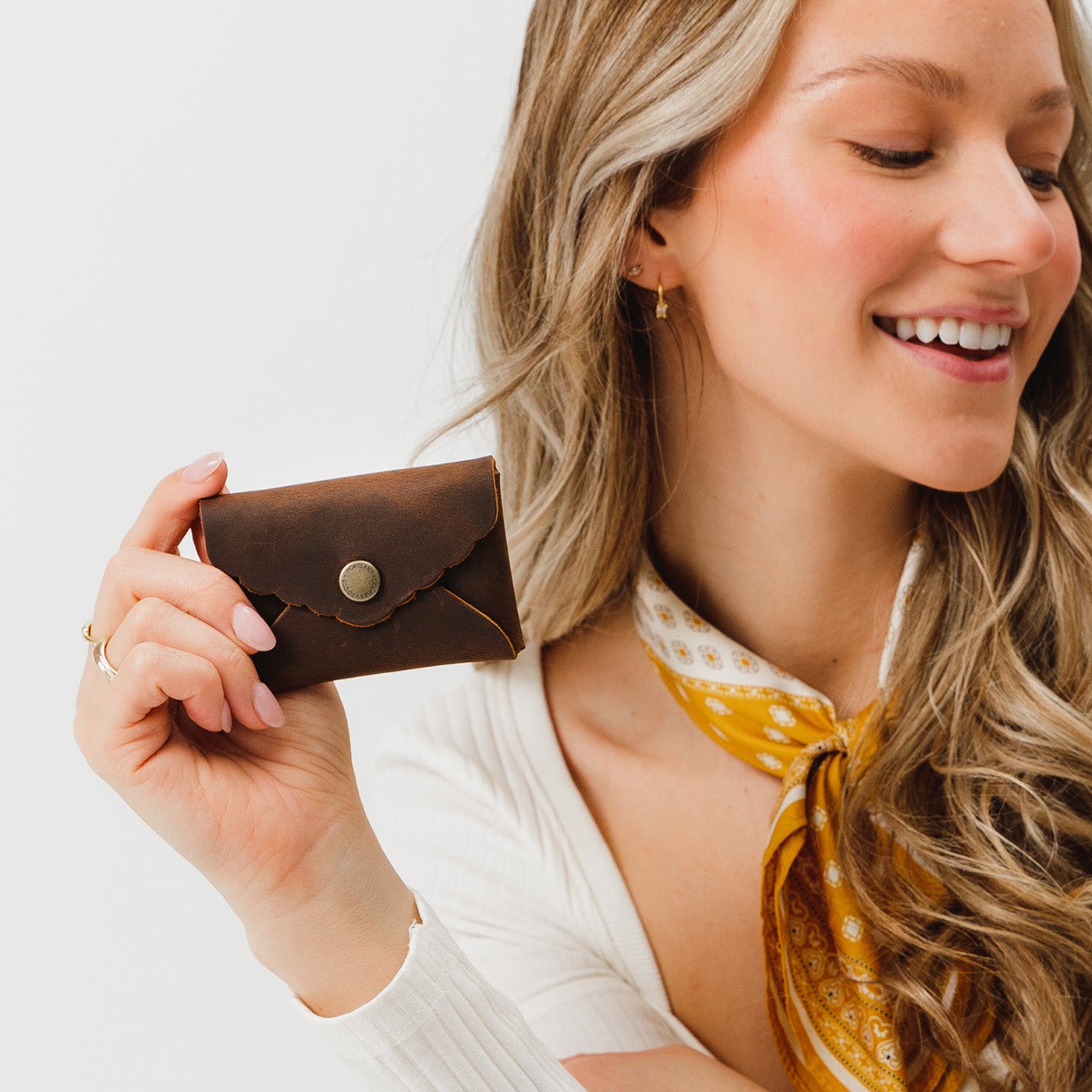 Portland Leather Goods Mini Daisy Wallet