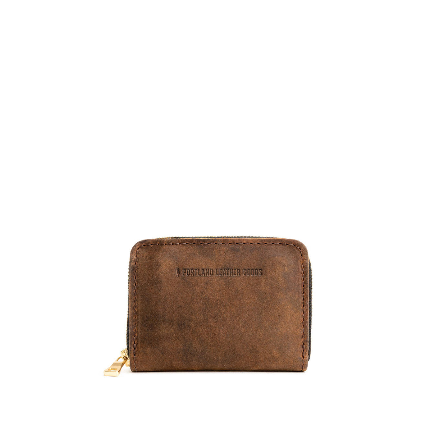 Portland Leather Goods Small Zip Wallet