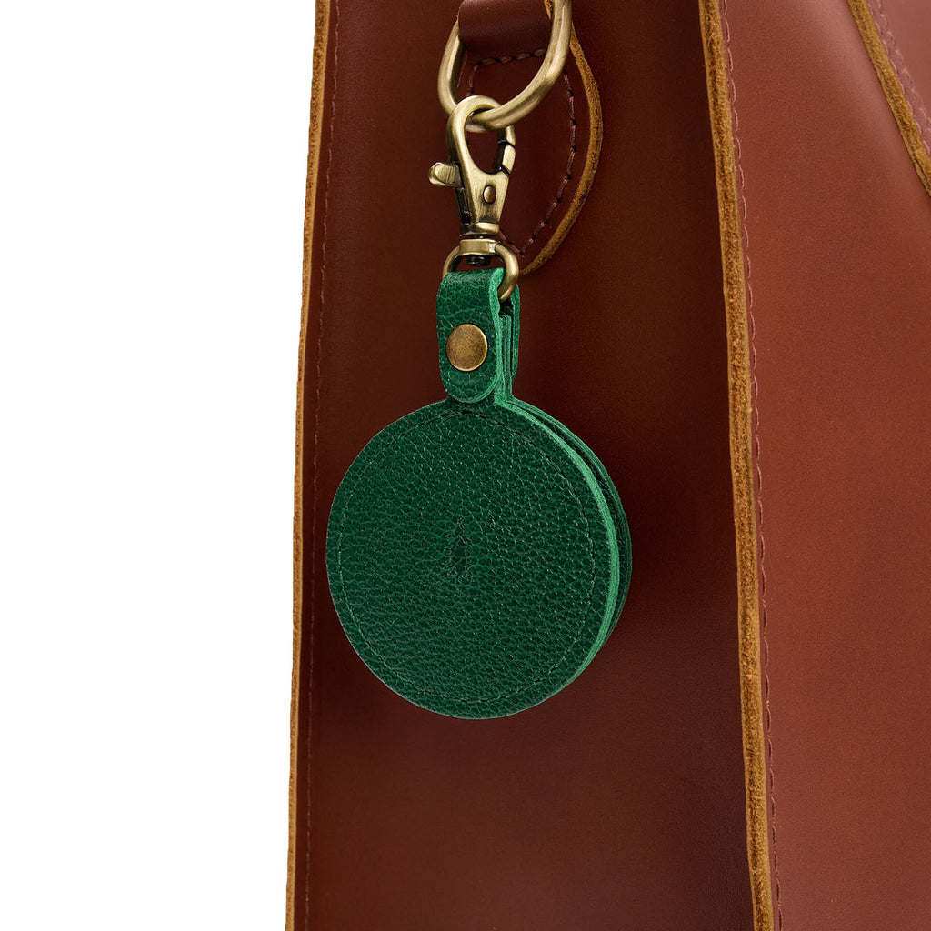 Portland Leather Goods Circle AirTag Holder