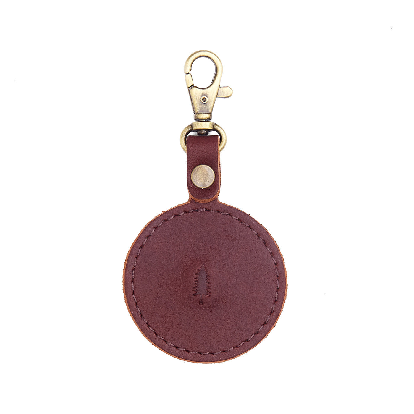 Portland Leather Goods Circle AirTag Holder