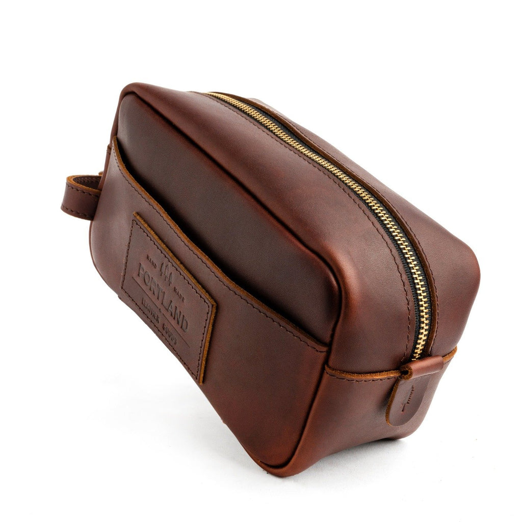 Portland Leather Goods Deluxe Dopp Kit