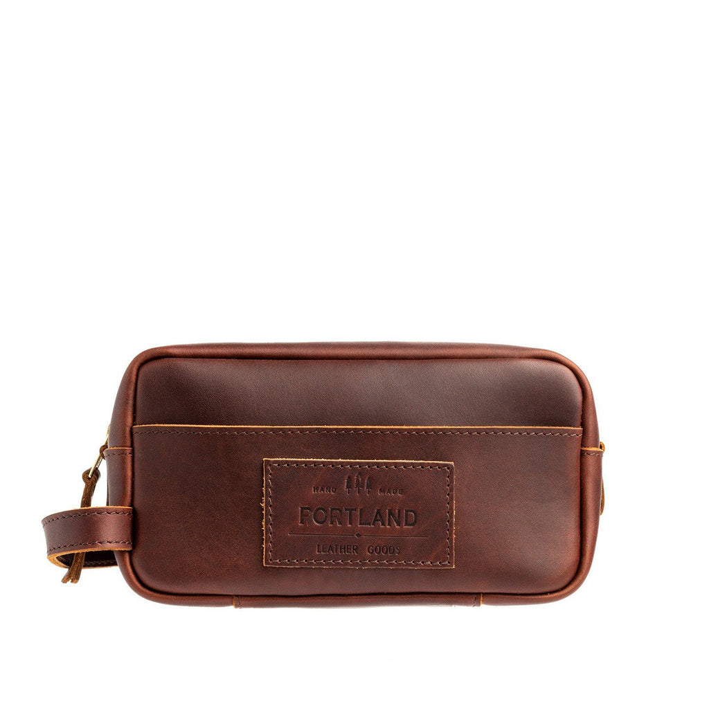 Portland Leather Goods Deluxe Dopp Kit