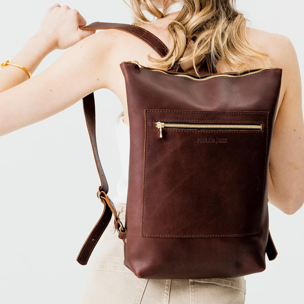 Portland Leather Goods Laptop Backpack
