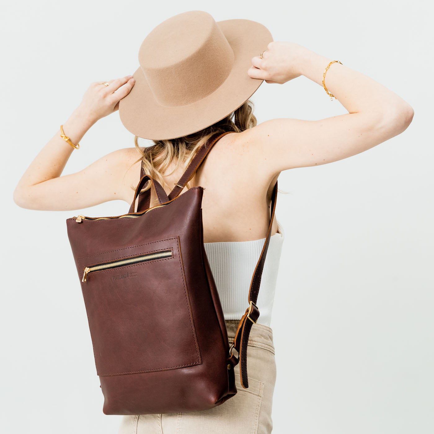 Portland Leather Goods Laptop Backpack